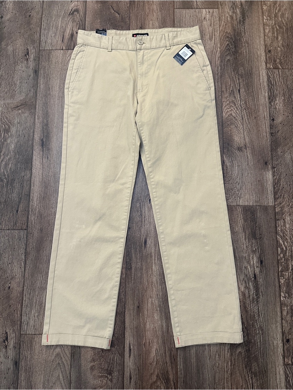 Airwalk Stay Fast Chino Cotton Pants Mens Size 34x32 Khaki